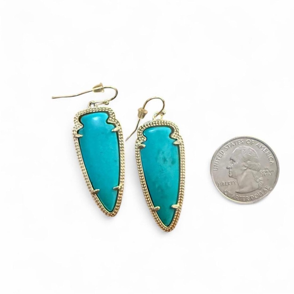 Kendra Scott Arrowhead drop earrings